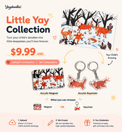 Little YAY - Get 3 Keepsakes